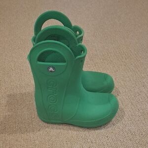 Size 11 Toddler CROCS Mud Boots